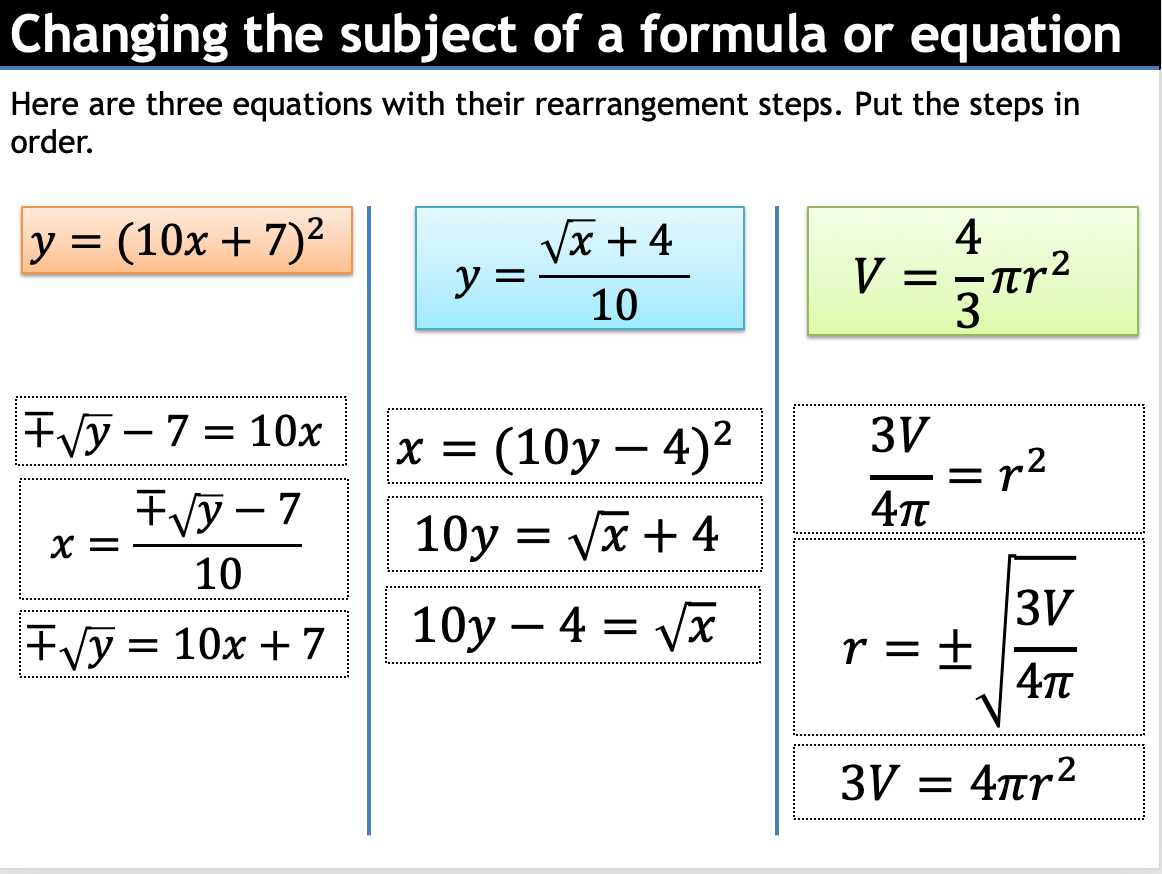 Rearranging Formulas And Equations TickTockMaths   Screen Shot 2019 02 17 At 12.37.59 